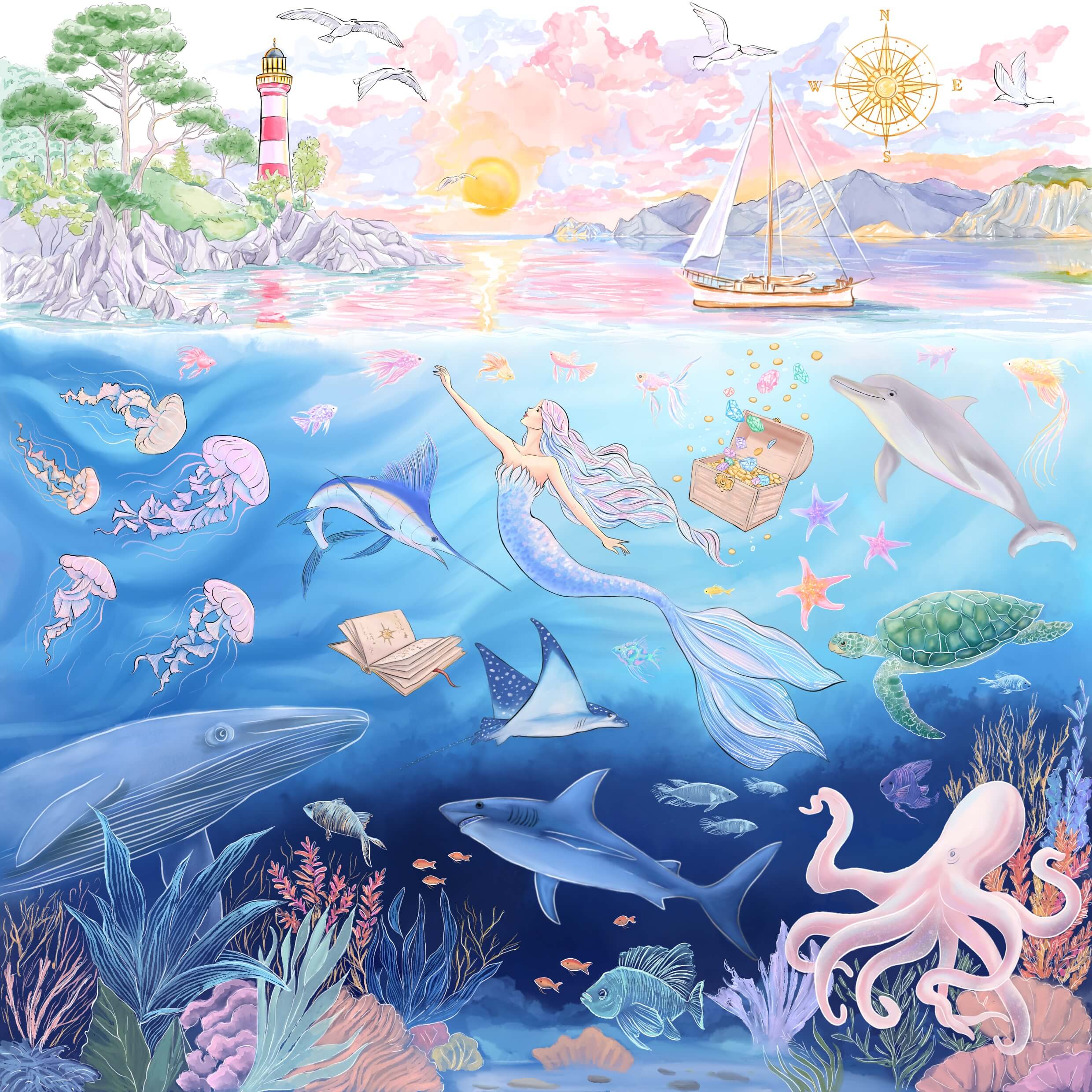 A Map of a Sea of Grief